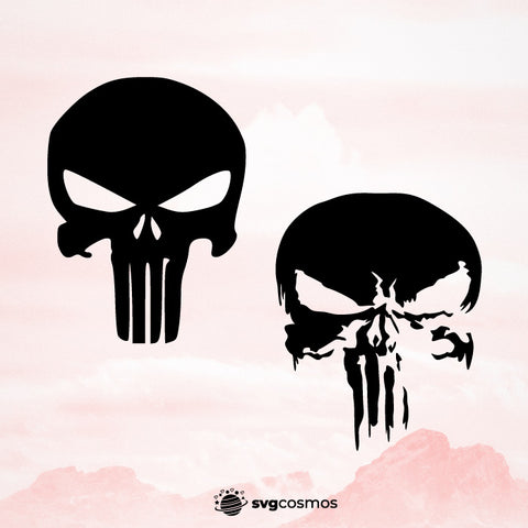The Punisher svg, punisher skull svg, punisher logo, punisher cricut - svgcosmos