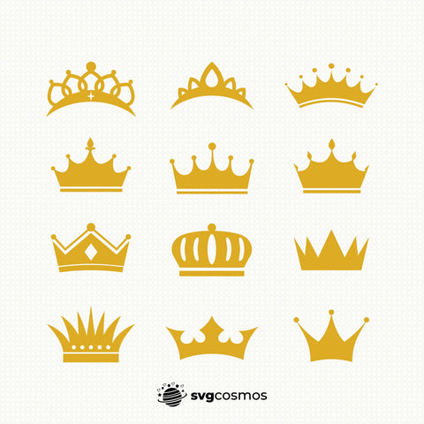 Royal Crown SVG, Royal Crown png, King Crown SVG, Queen Crown SVG, Princess Tiara Svg, File For Cricut, Cut File, Dxf, Png, Svg - svgcosmos