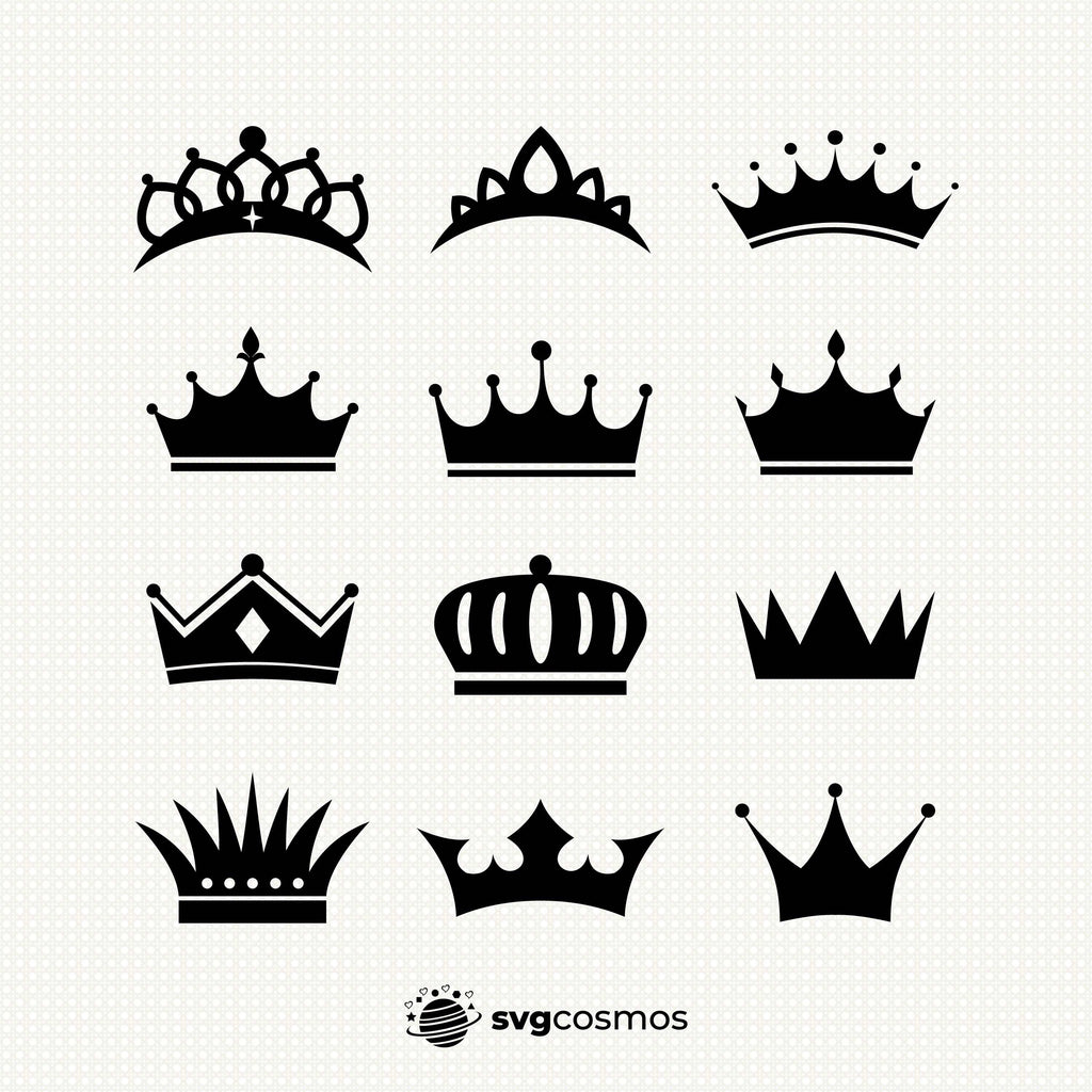 Royal Crown SVG, Royal Crown png, King Crown SVG, Queen Crown SVG, Princess Tiara Svg, File For Cricut, Cut File, Dxf, Png, Svg - svgcosmos