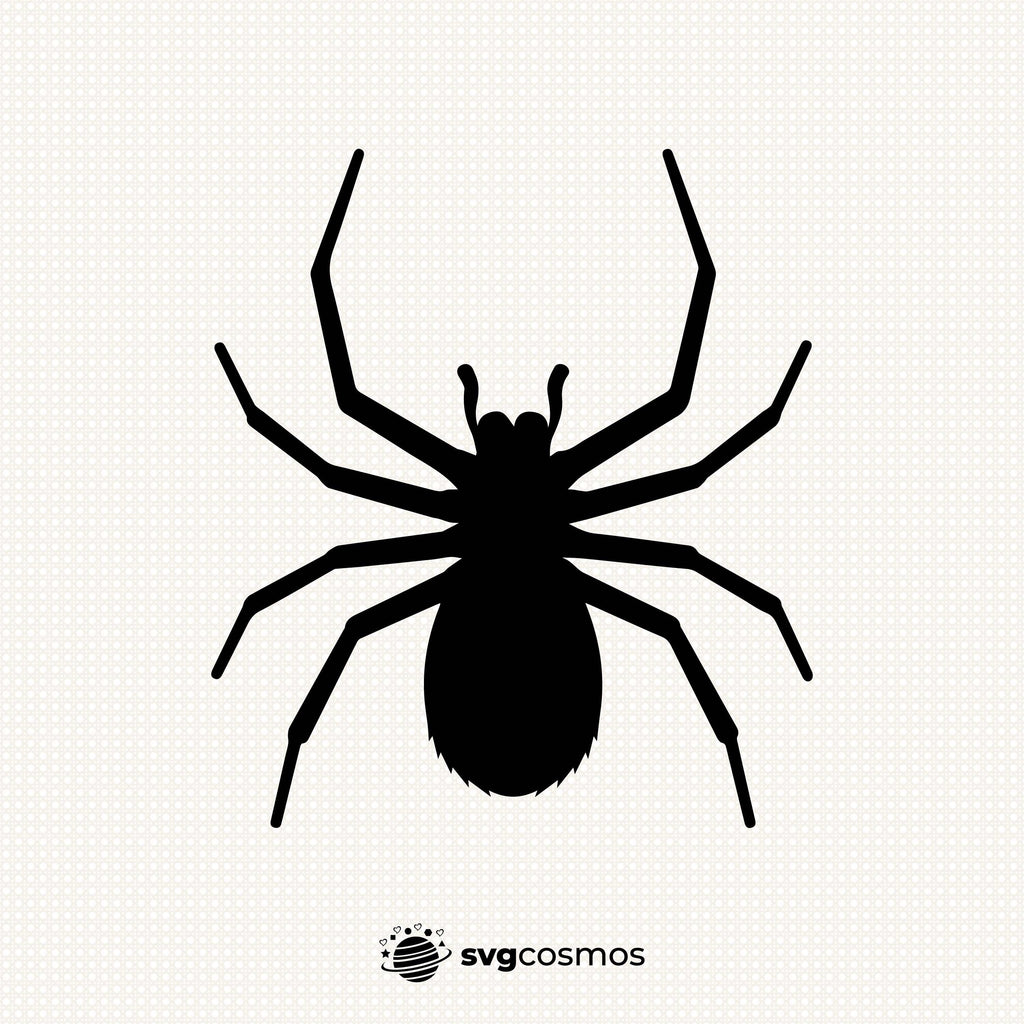 Spider Svg, Bug Svg, Insect Svg, Spider png, Spider clipart, Vector Cut file for Cricut, Spider Silhouette, cut file, eps, dxf, png, Instant Download - svgcosmos