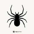Spider Svg, Bug Svg, Insect Svg, Spider png, Spider clipart, Vector Cut file for Cricut, Spider Silhouette, cut file, eps, dxf, png, Instant Download - svgcosmos