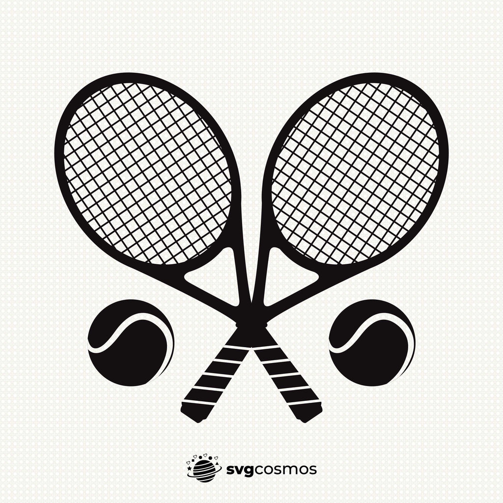 Tennis, Racket, Tennis Ball, Tennis Racket svg, Tennis Ball SVG, Tennis Ball PNG, Racket SVG, clipart, cut file, eps, dxf, Instant Download - svgcosmos