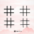Tic Tac Toe svg clipart cricut - svgcosmos