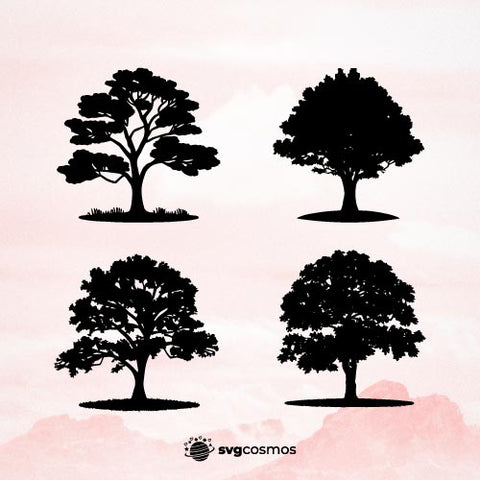 Tree svg vector clipart - svgcosmos