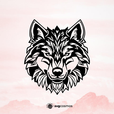Wolf svg, Wolf face svg, wolf head svg vector - svgcosmos